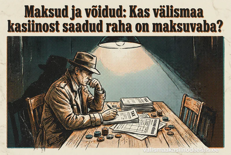 Maksud ja võidud: Kas välismaa kasiinost saadud raha on maksuvaba?